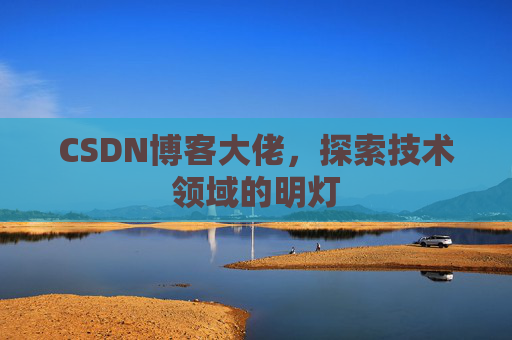 CSDN博客大佬，探索技术领域的明灯
